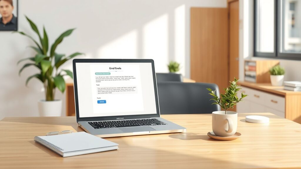email template design clean