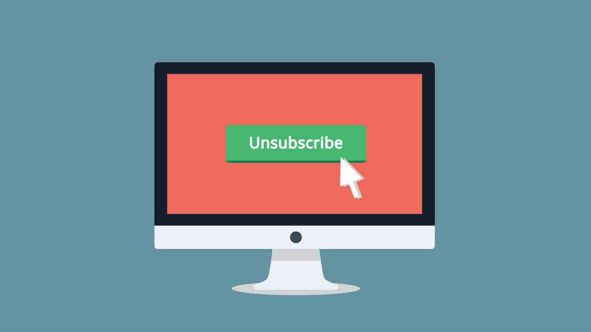unsubscribe page