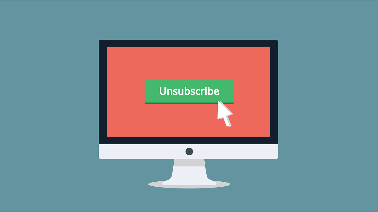 unsubscribe page
